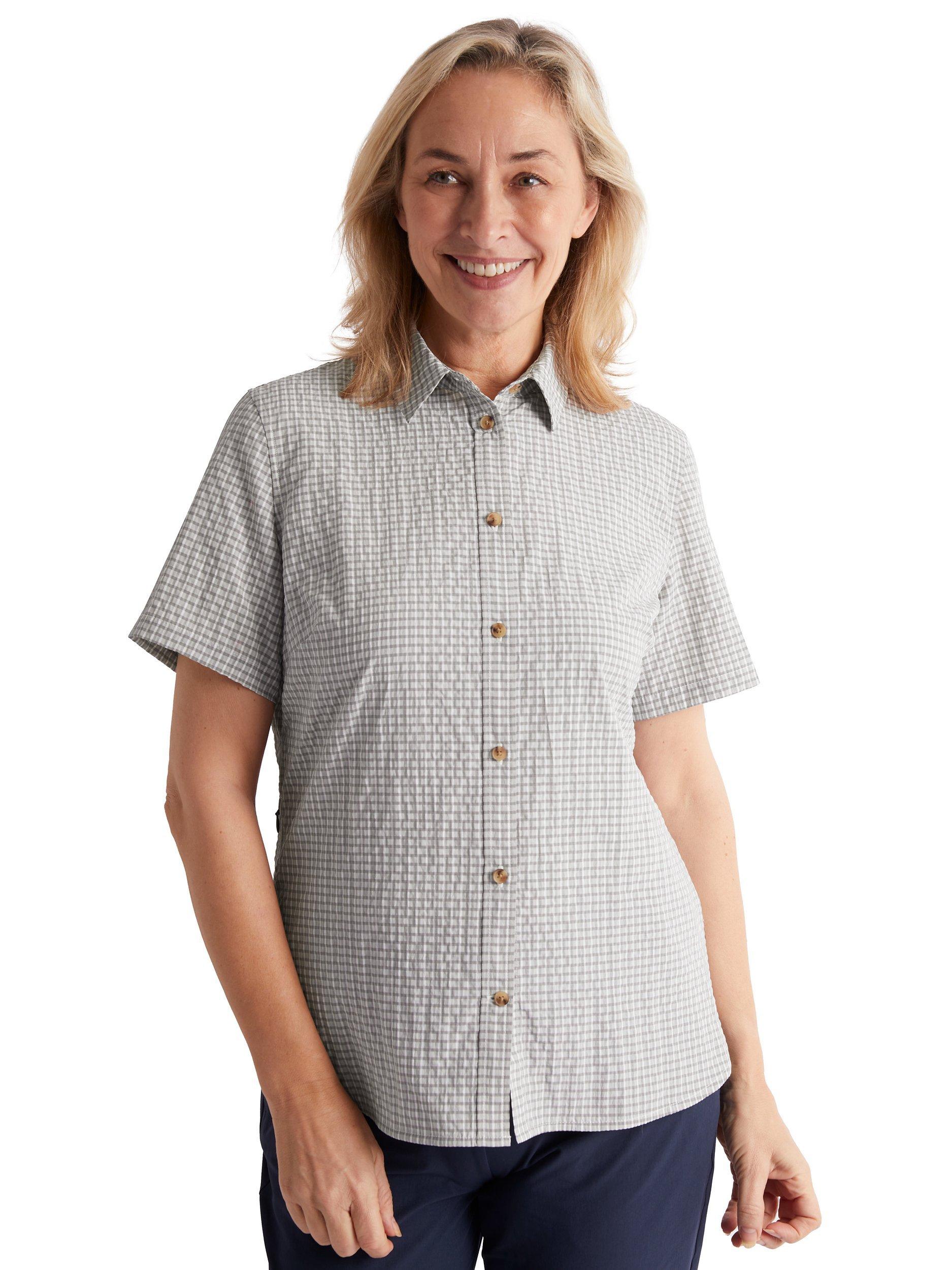 Rohan Isle Short Sleeve Seersucker Gingham Shirt
