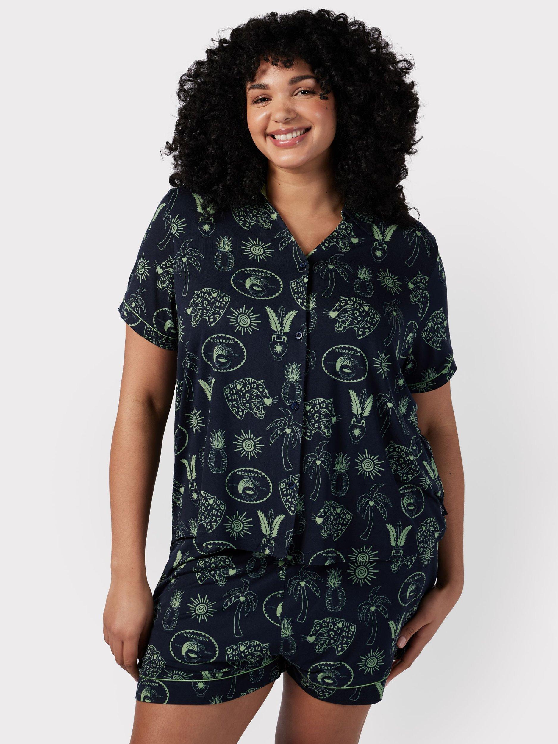 Chelsea Peers Curve Tropical Holiday Short Pyjamas