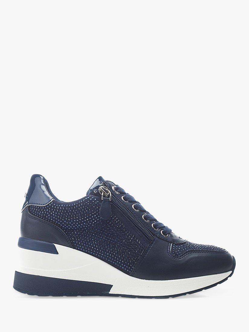 Moda in Pelle Brooke Trainers, Navy