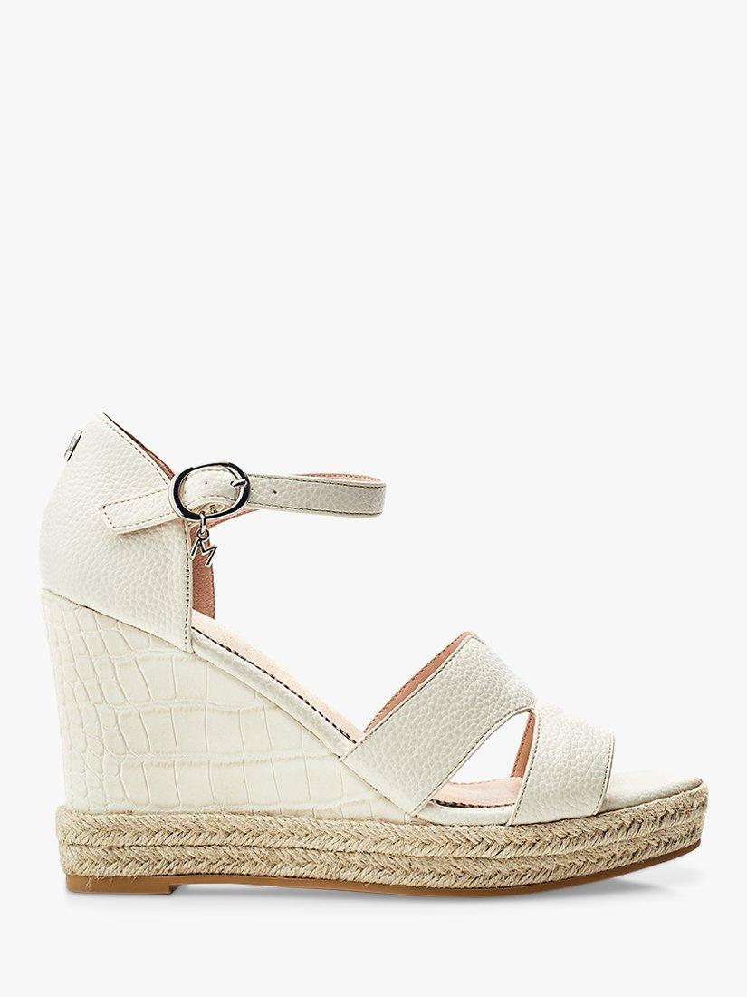 Moda in Pelle Rikolia Wedge Heel Sandals, Off White