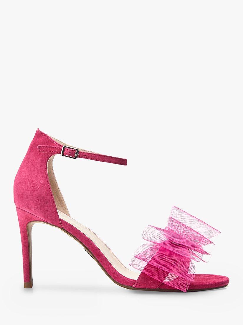 Moda in Pelle Raeleigh High Heel Suede Sandals, Raspberry