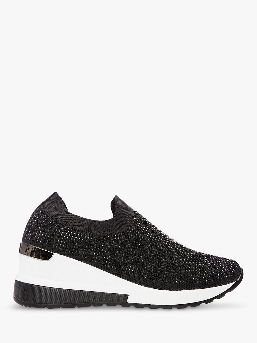 Moda in Pelle Arolia Platform Slip-On Trainers, Black