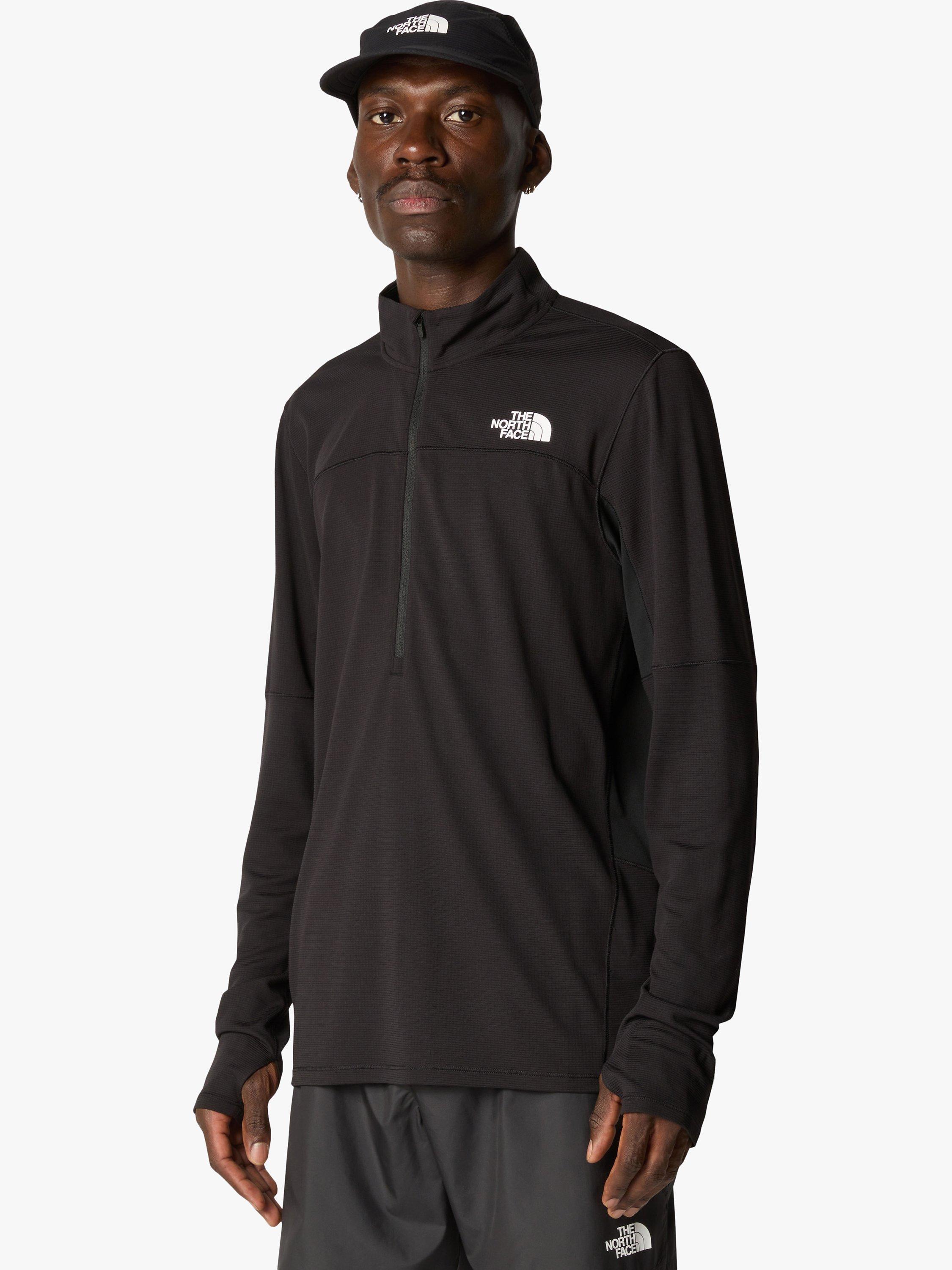 The North Face Sunriser 1/4 Zip Long Sleeve Top, Black