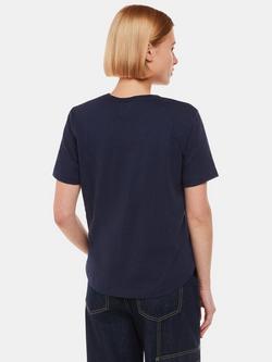 Whistles Emily Ultimate T-Shirt - view 2, Navy