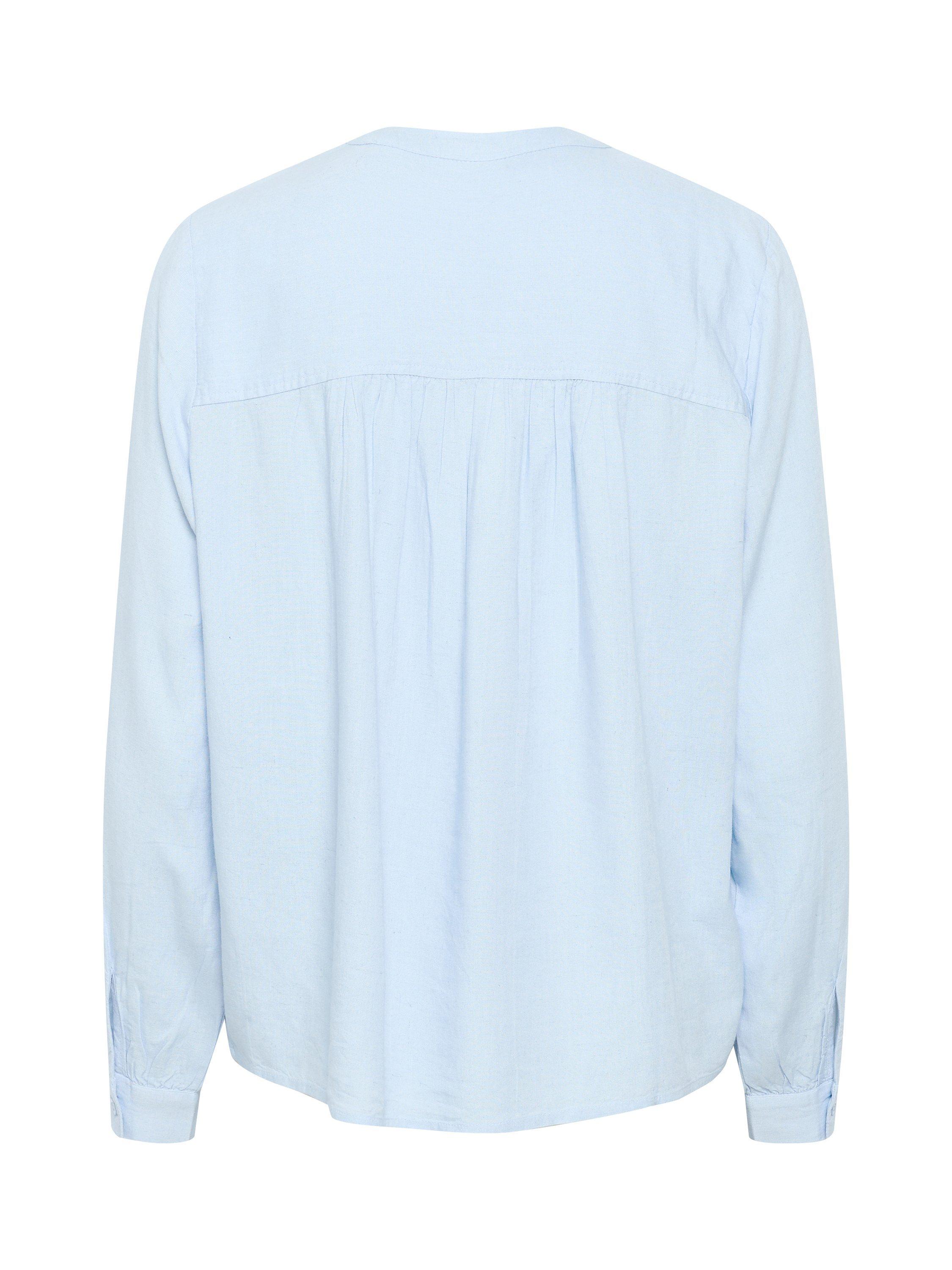 KAFFE Milia Linen Blend Blouse, Windsurfer, 12