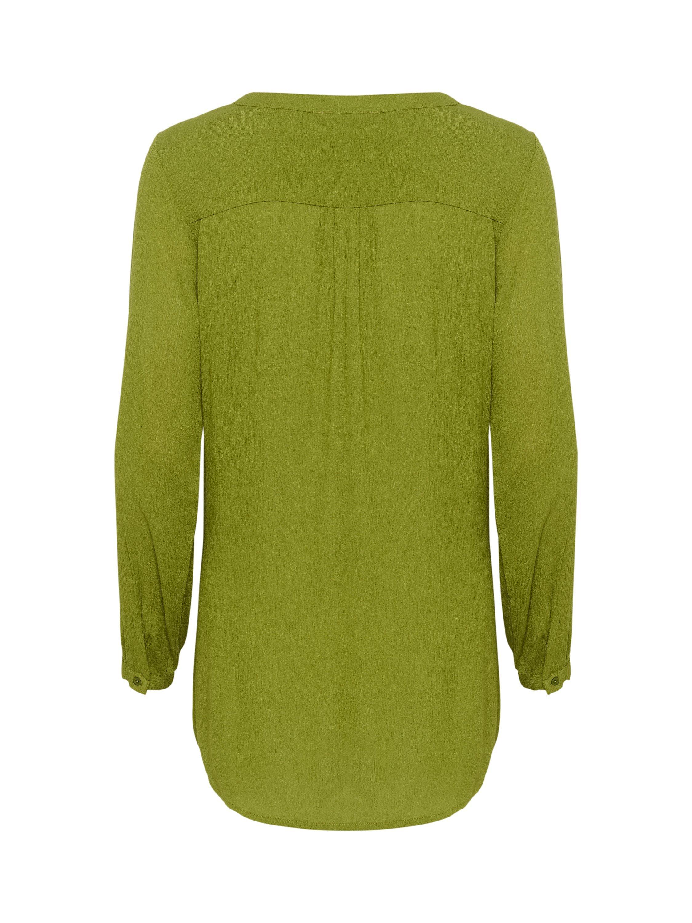 KAFFE Amber V-Neck Tunic, Calla Green, 10