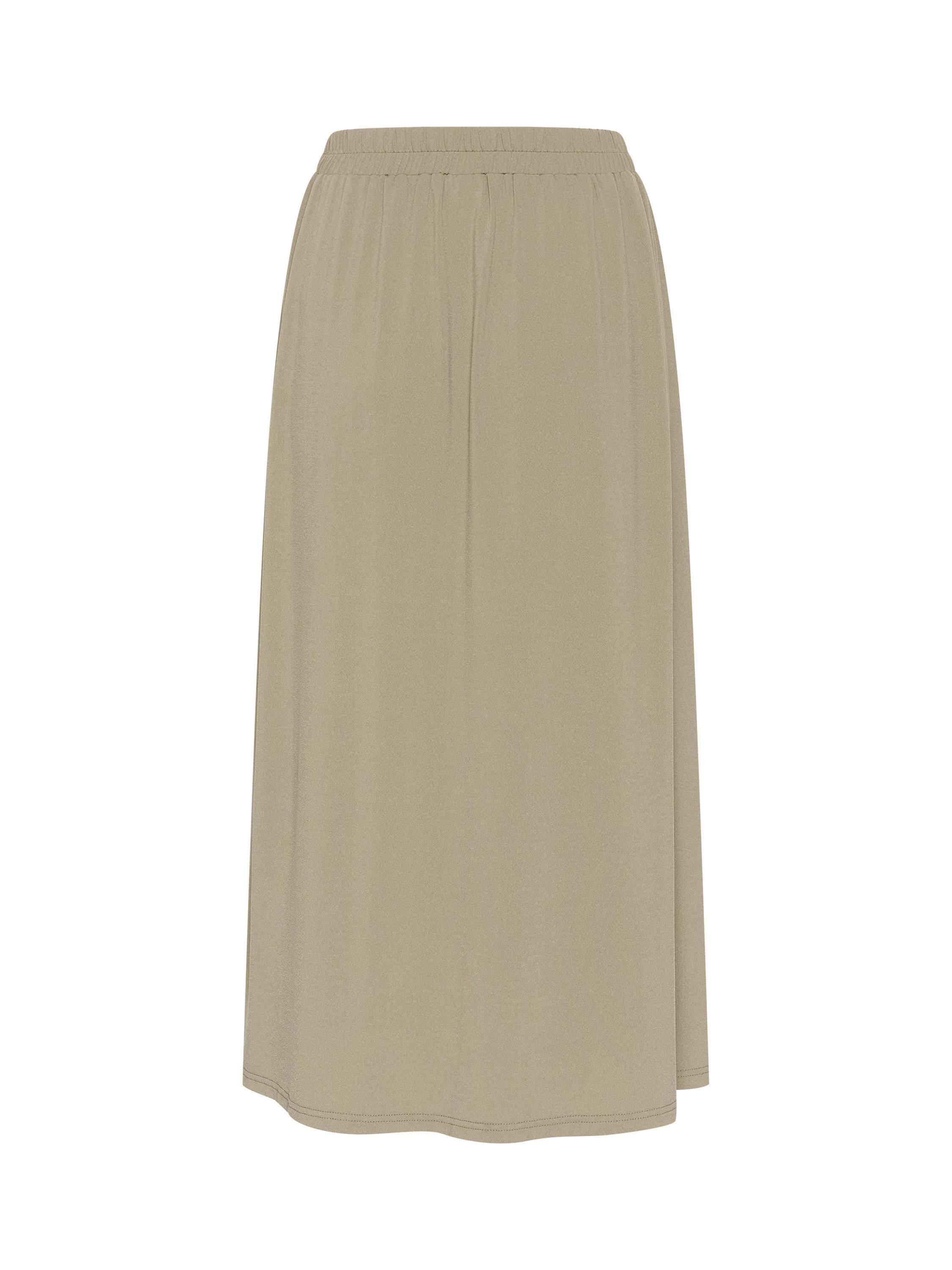Product image 5 of 5, which shows KAFFE Mally Jersey Midi Skirt, Vetiver, XL