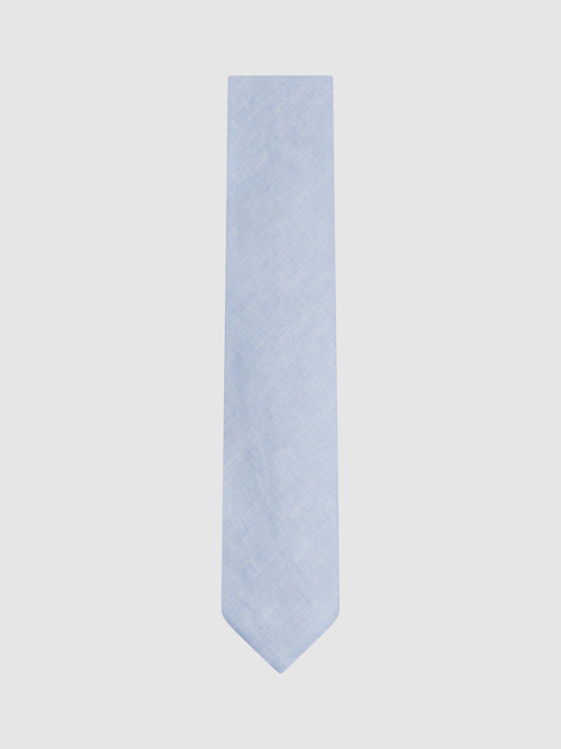 Reiss Vitali Linen Tie