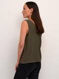 KAFFE Milia Linen Blend Top