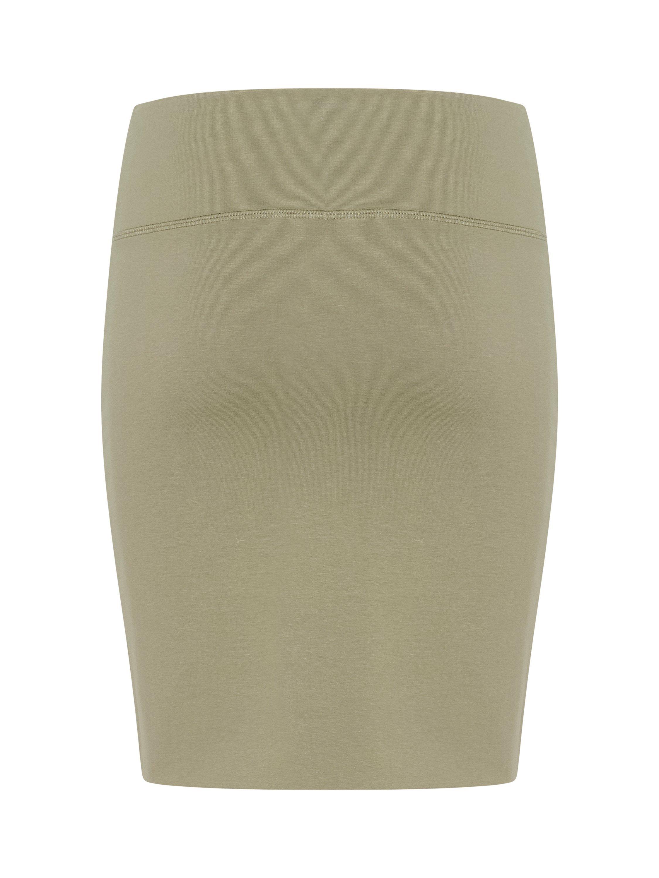 Product image 5 of 5, which shows KAFFE Penny Jersey Pencil Skirt, Vetiver, XS