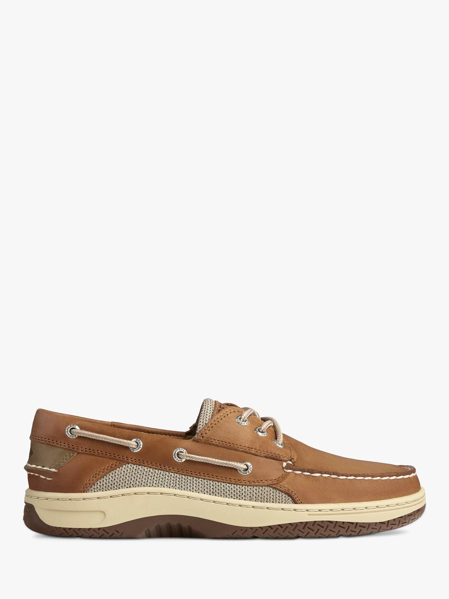 Tan sperrys on sale