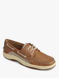 Sperry Billfish 3-Eye Leather Boat Shoes, Dark Tan