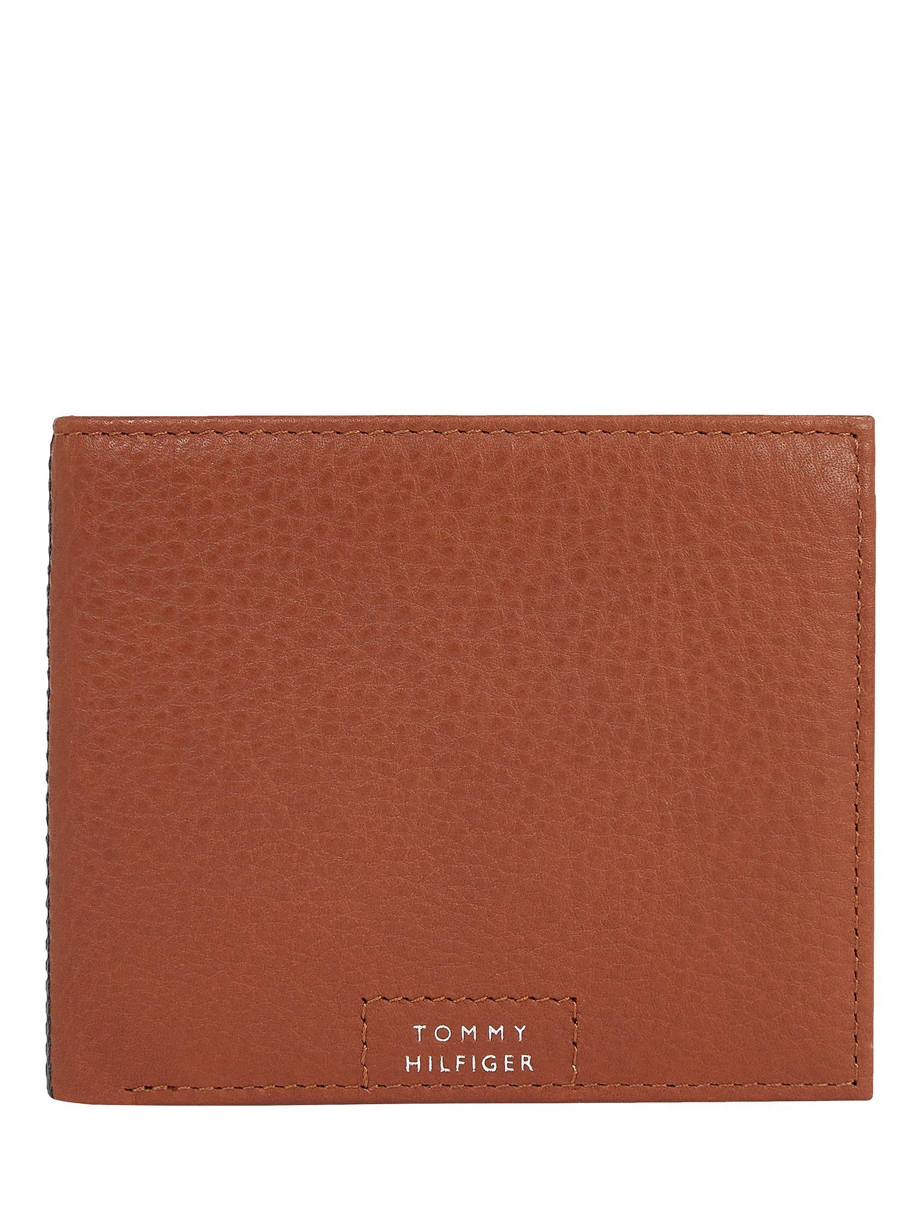 Tommy Hilfiger Leather Wallet, Dark Brown