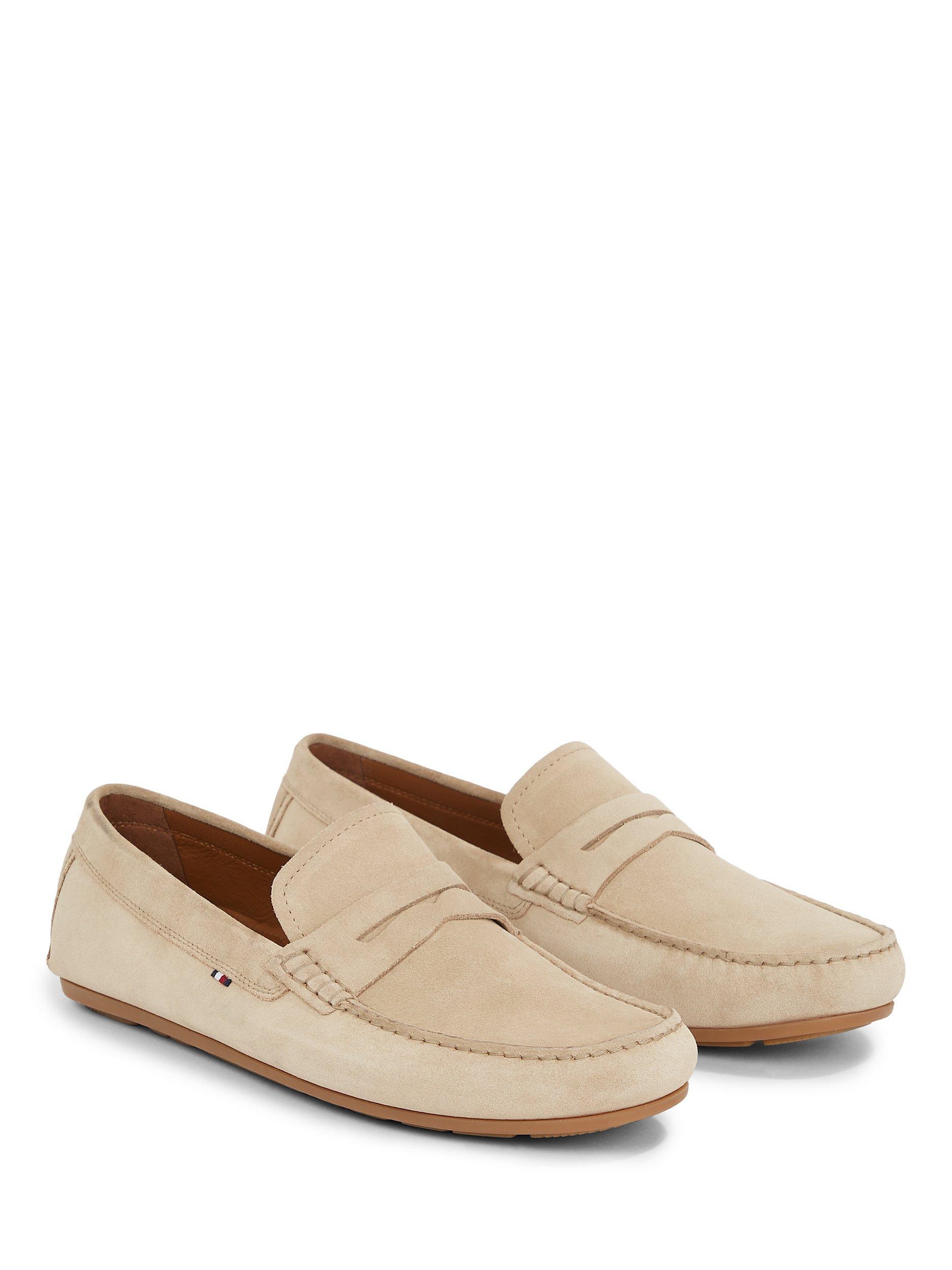 Tommy Hilfiger Suede Loafers Beige