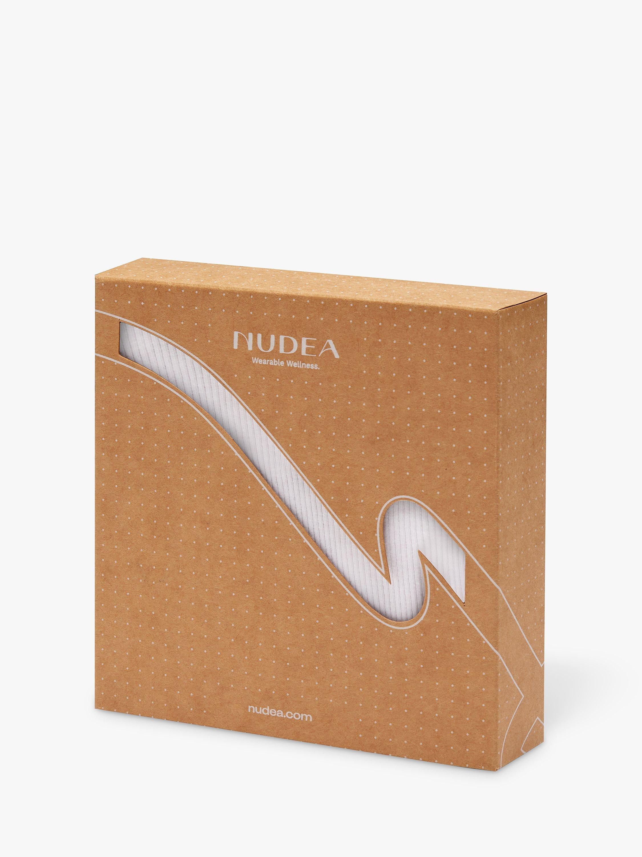 Nudea The Dipped Organic Cotton Blend Thong, Pack of 3, White, XS