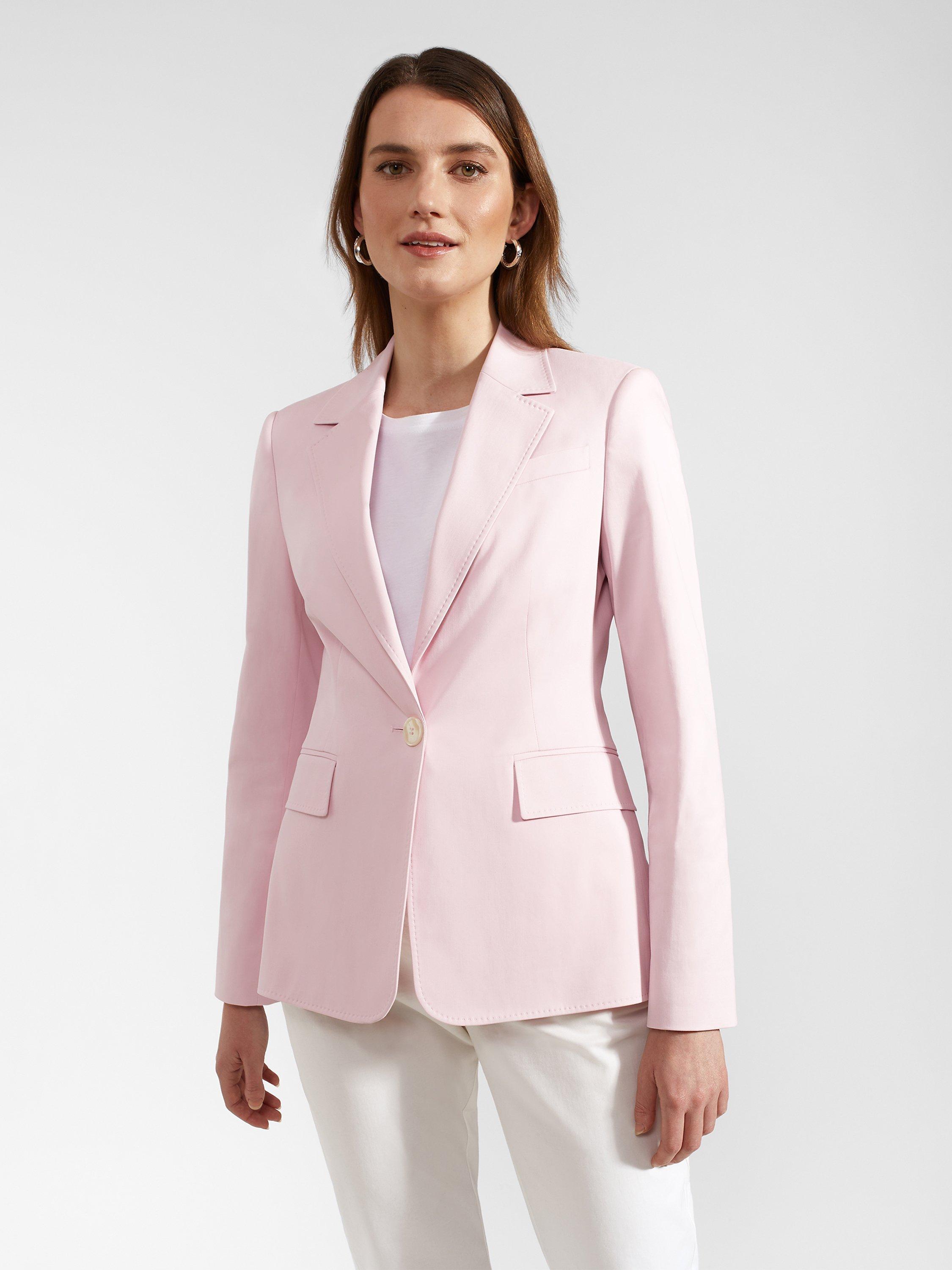 Powder pink blazer best sale