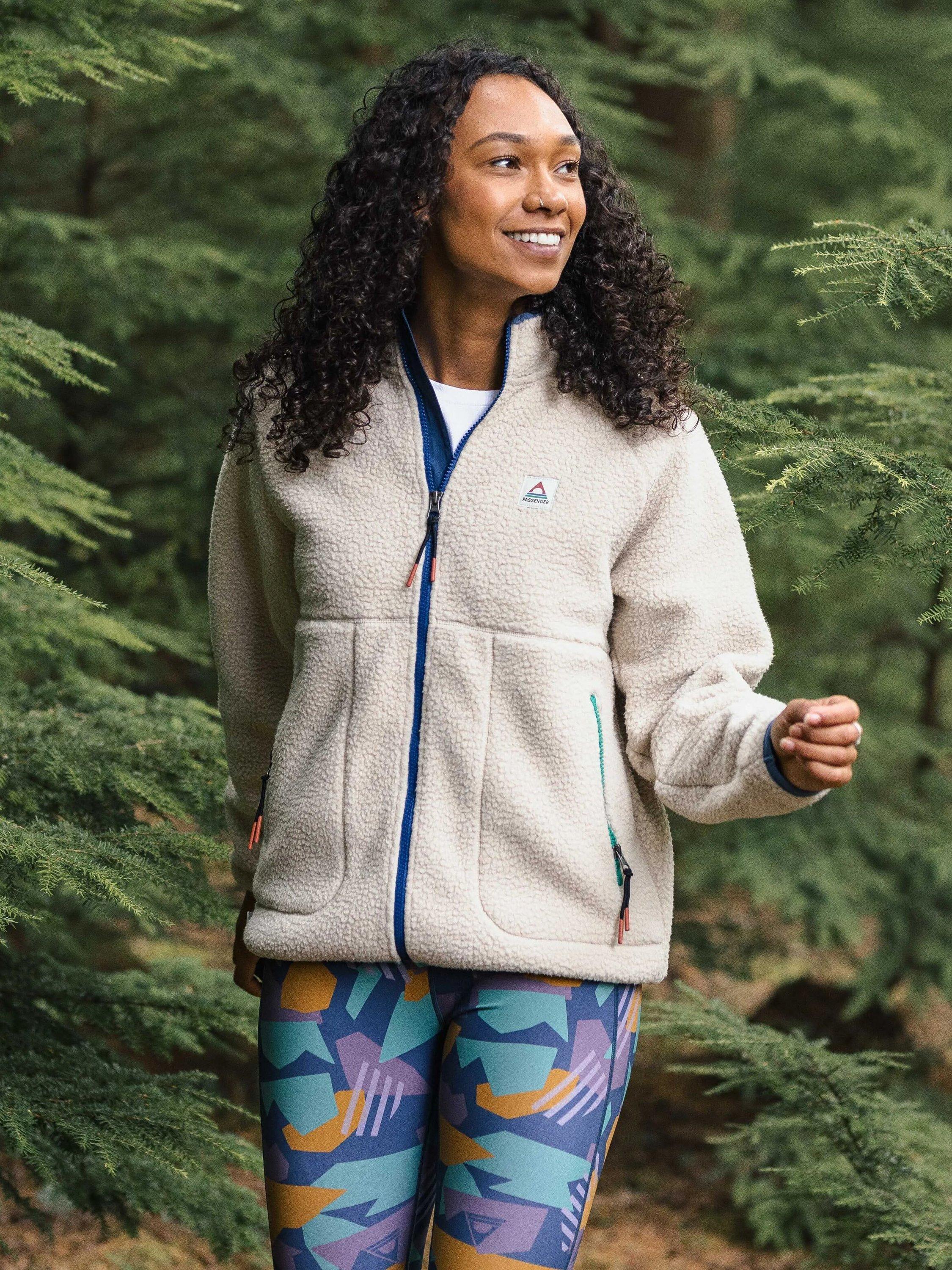 Product image 1 of 9, which shows Passenger Fairbanks Sherpa Fleece, Oatmeal, XS