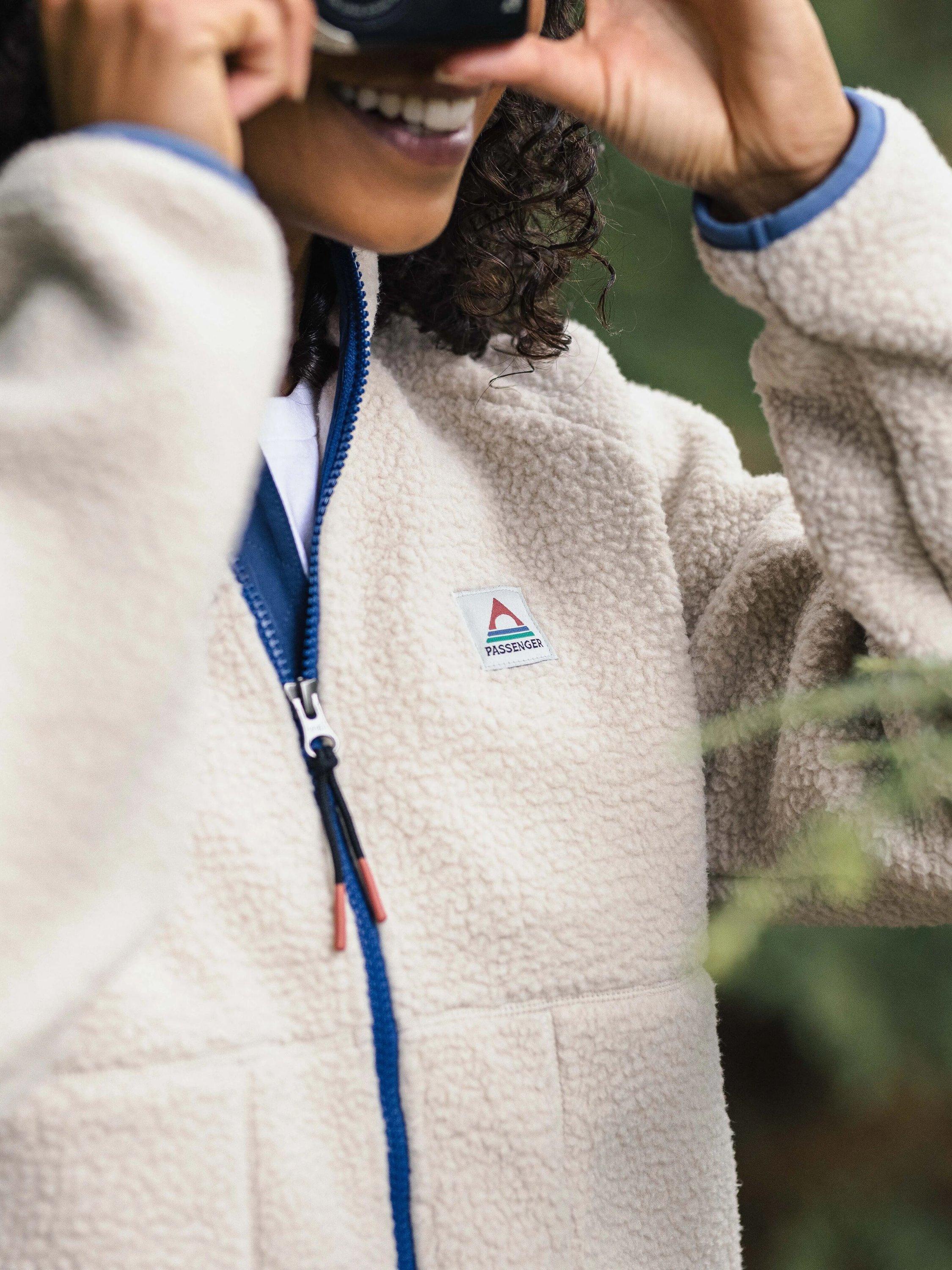 Product image 5 of 9, which shows Passenger Fairbanks Sherpa Fleece, Oatmeal, XS
