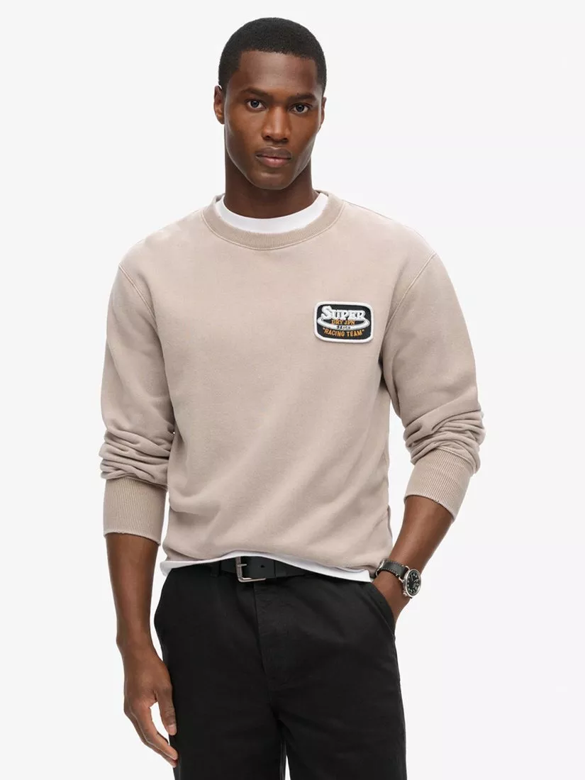 Superdry Mechanic Loose Fit Crew Jumper