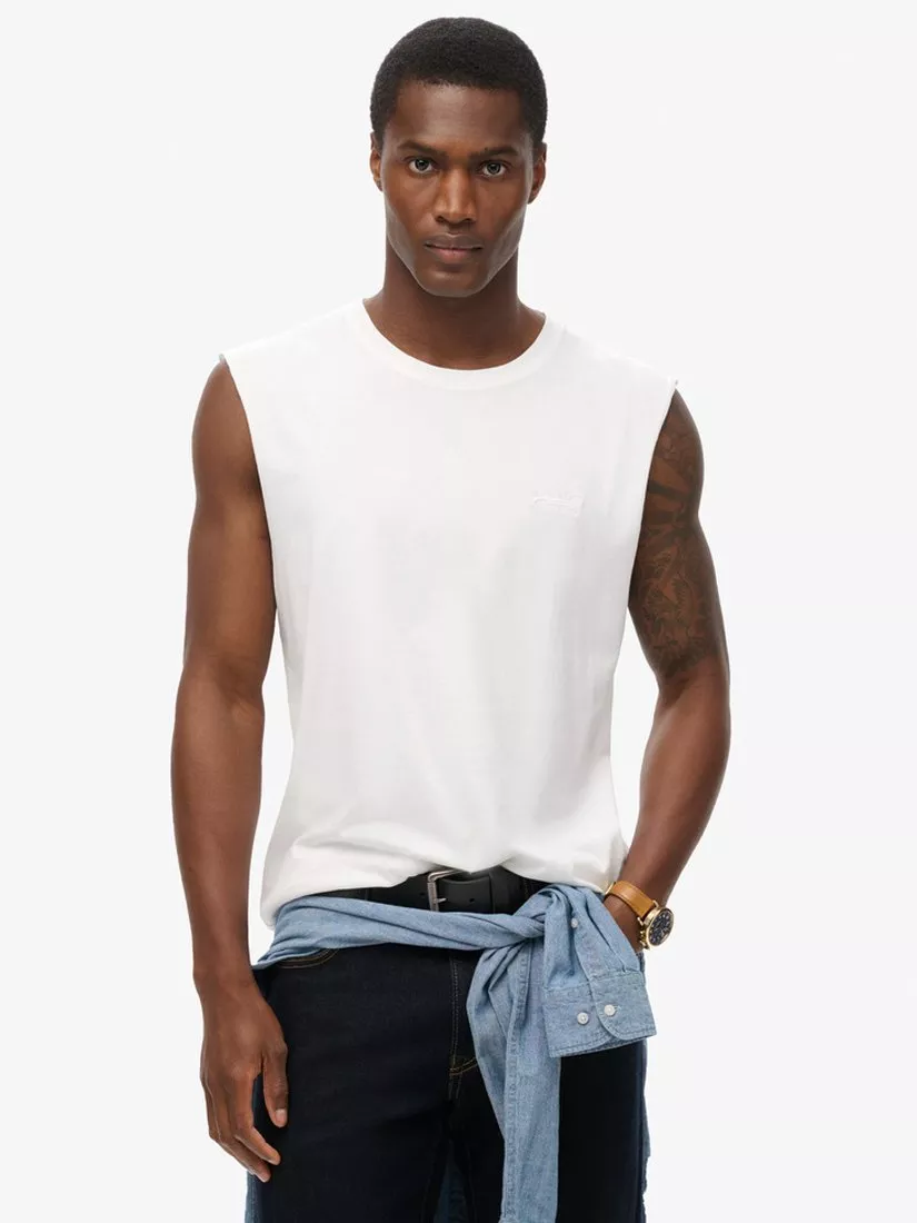 Men s Sleeveless T Shirts John Lewis Partners