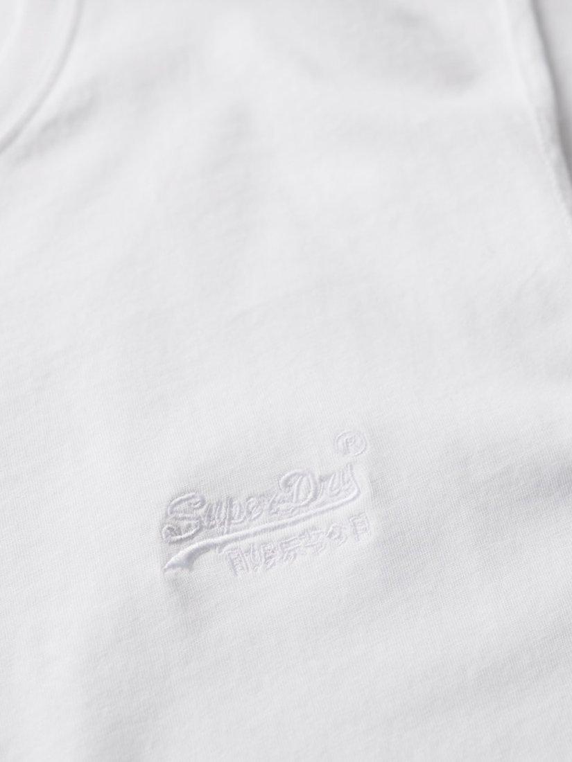 Product image 5 of 6, which shows Superdry Organic Cotton Essential Logo Tank Top, Optic, XS