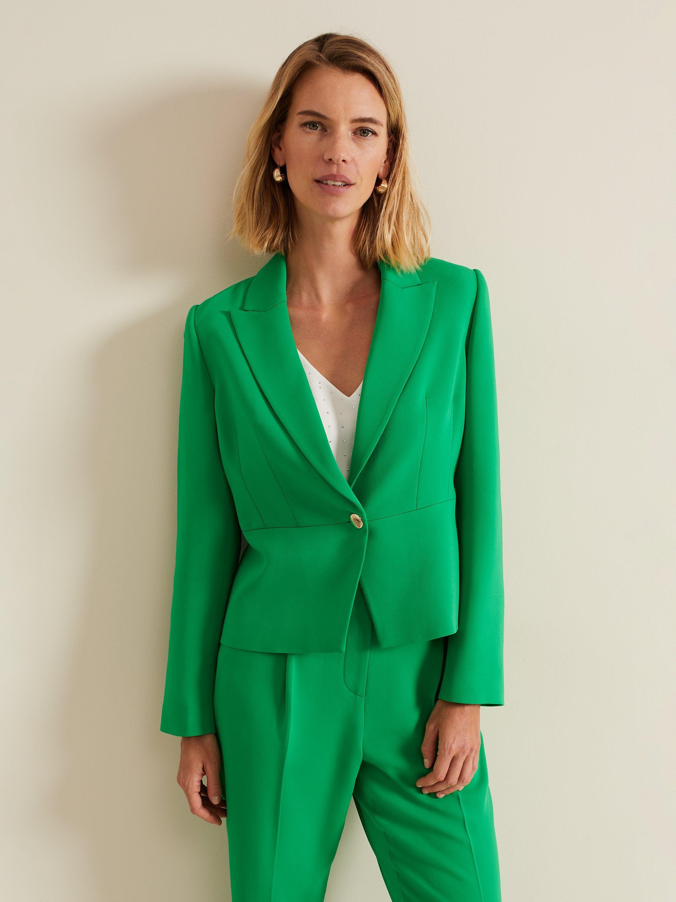 Phase Eight Adria Blazer Green