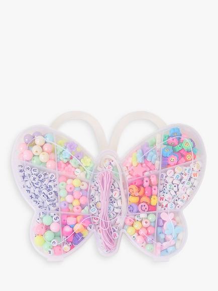Angels by Accessorize Kids' Butterfly Make Your Own Jewellery Set, Multi, Multi