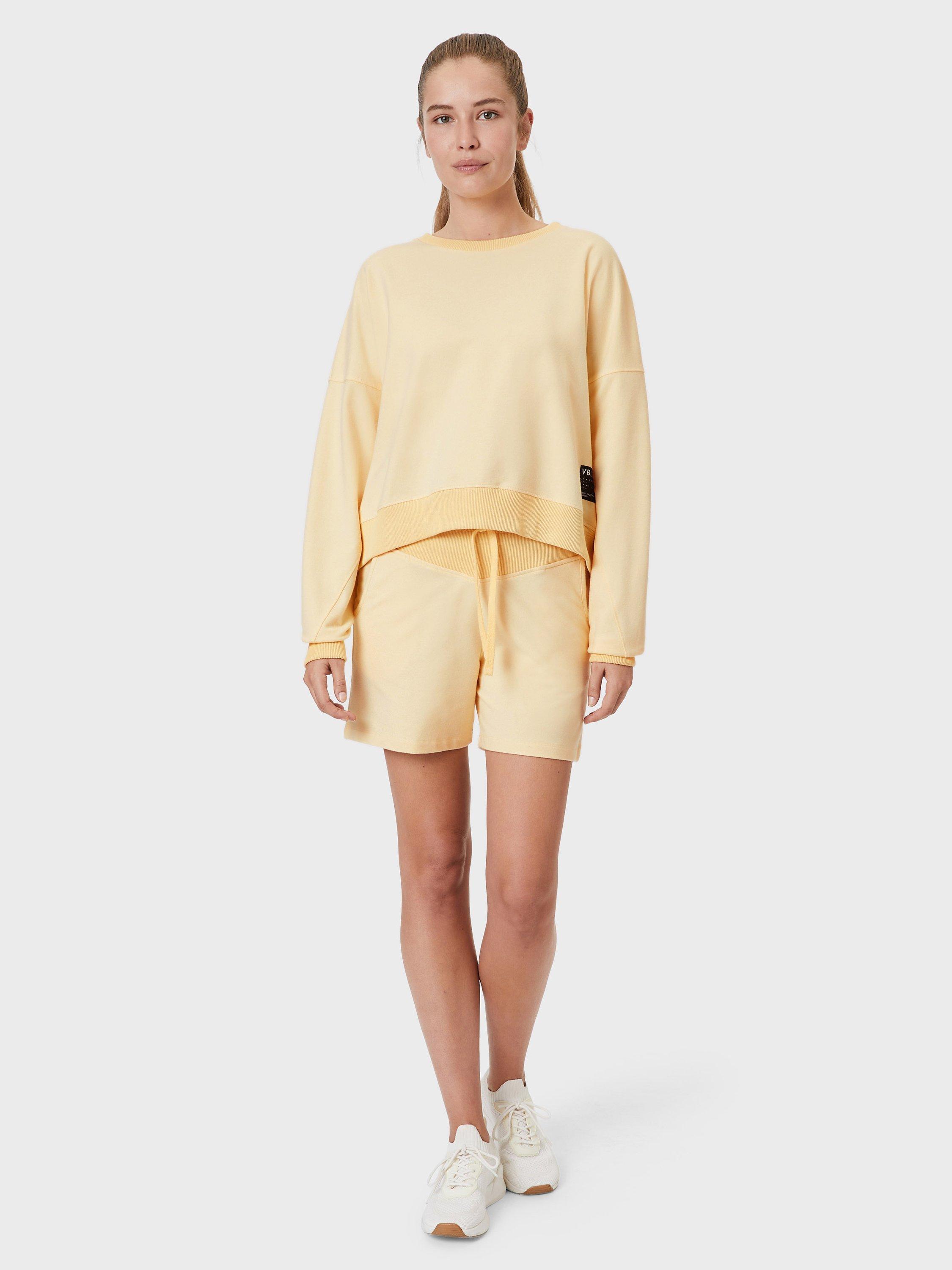 Product image 3 of 7, which shows Venice Beach Morla Relaxed Fit Sweat Shorts, Sunshine, XS