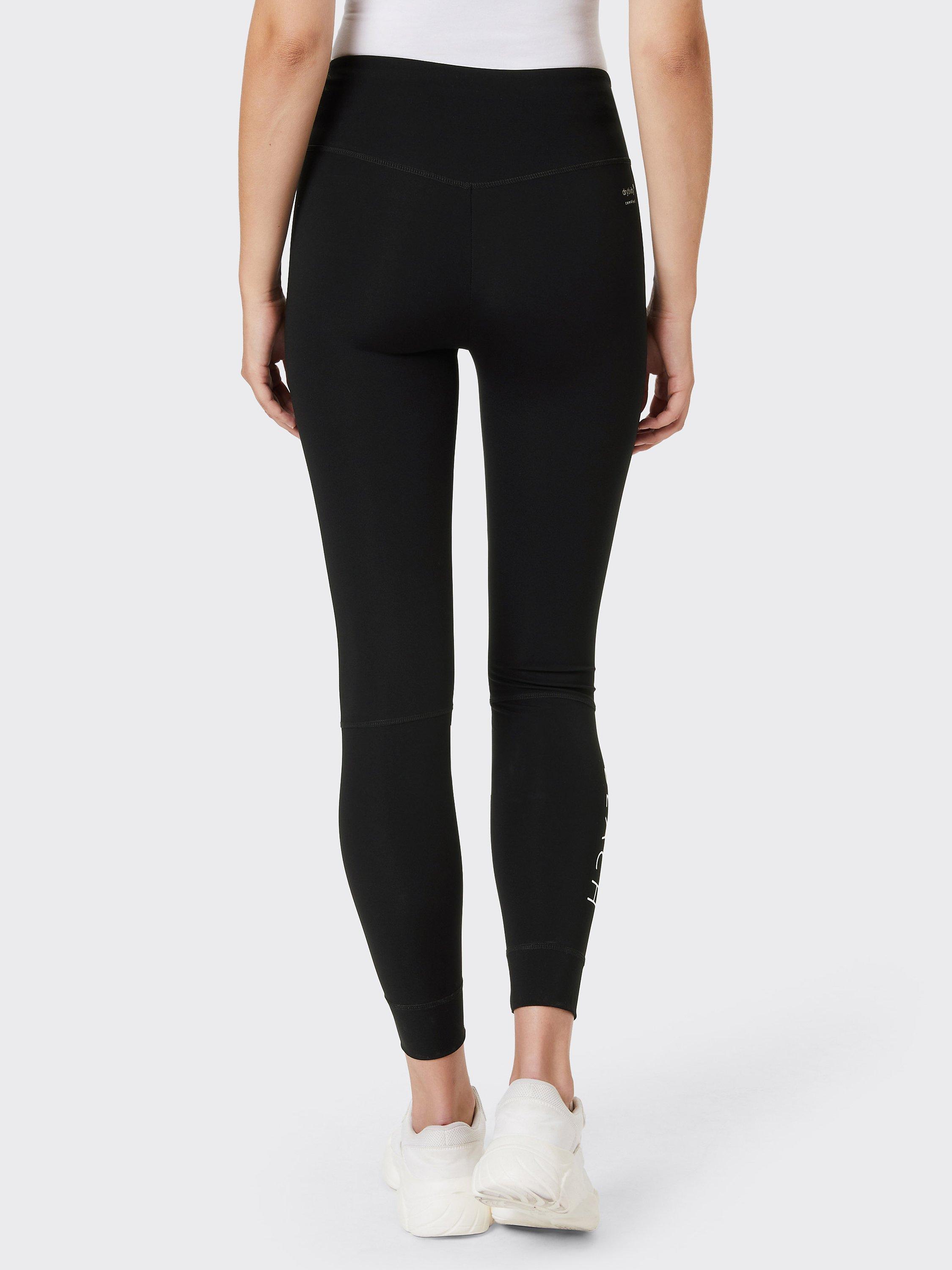 Product image 2 of 7, which shows Venice Beach Romina 1/1 Leggings, Black/Sunshine, XS