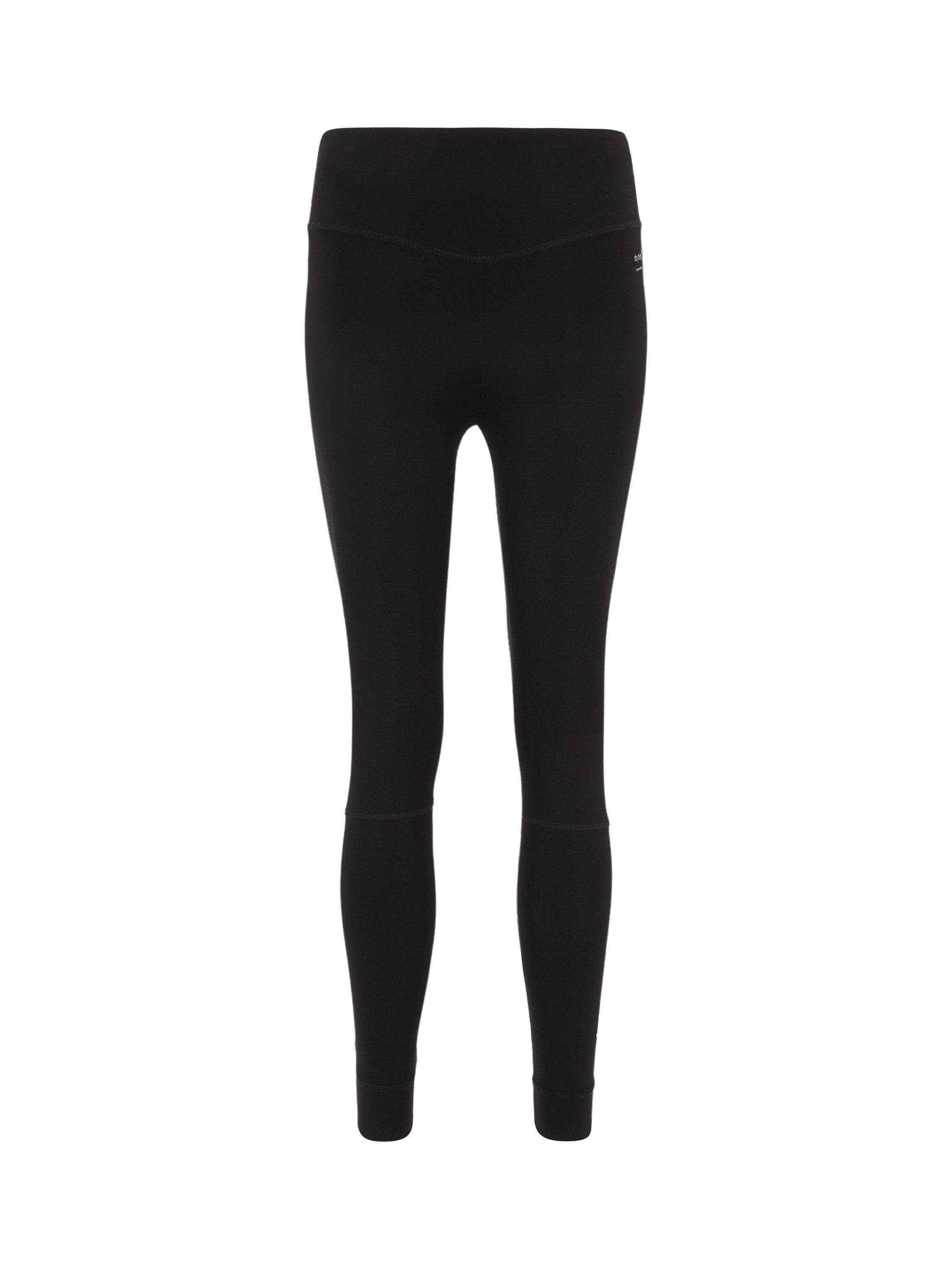 Product image 5 of 7, which shows Venice Beach Romina 1/1 Leggings, Black/Sunshine, XS