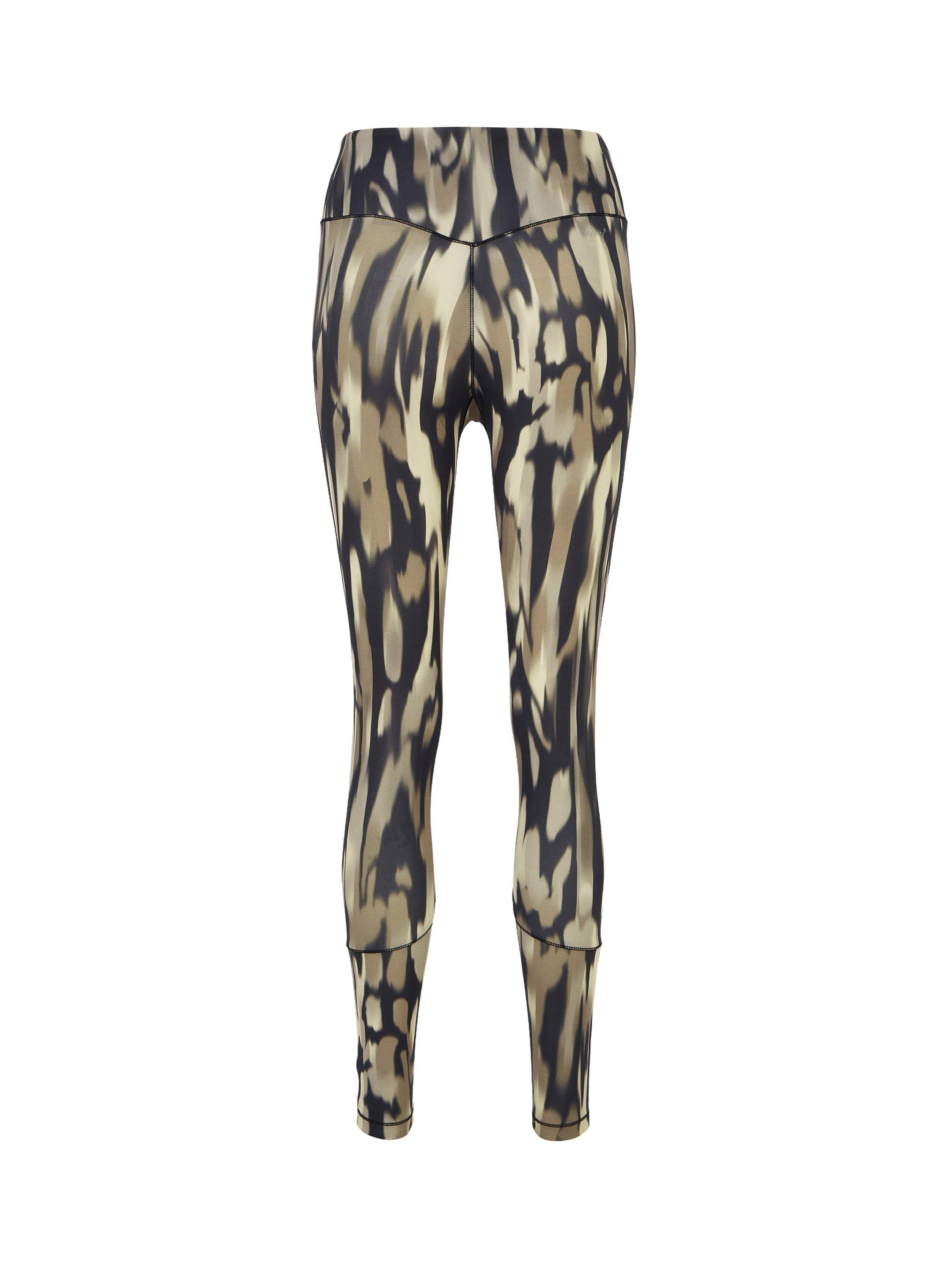 Product image 5 of 7, which shows Venice Beach Sariah Sports Leggings, AOP Desert Tone, S