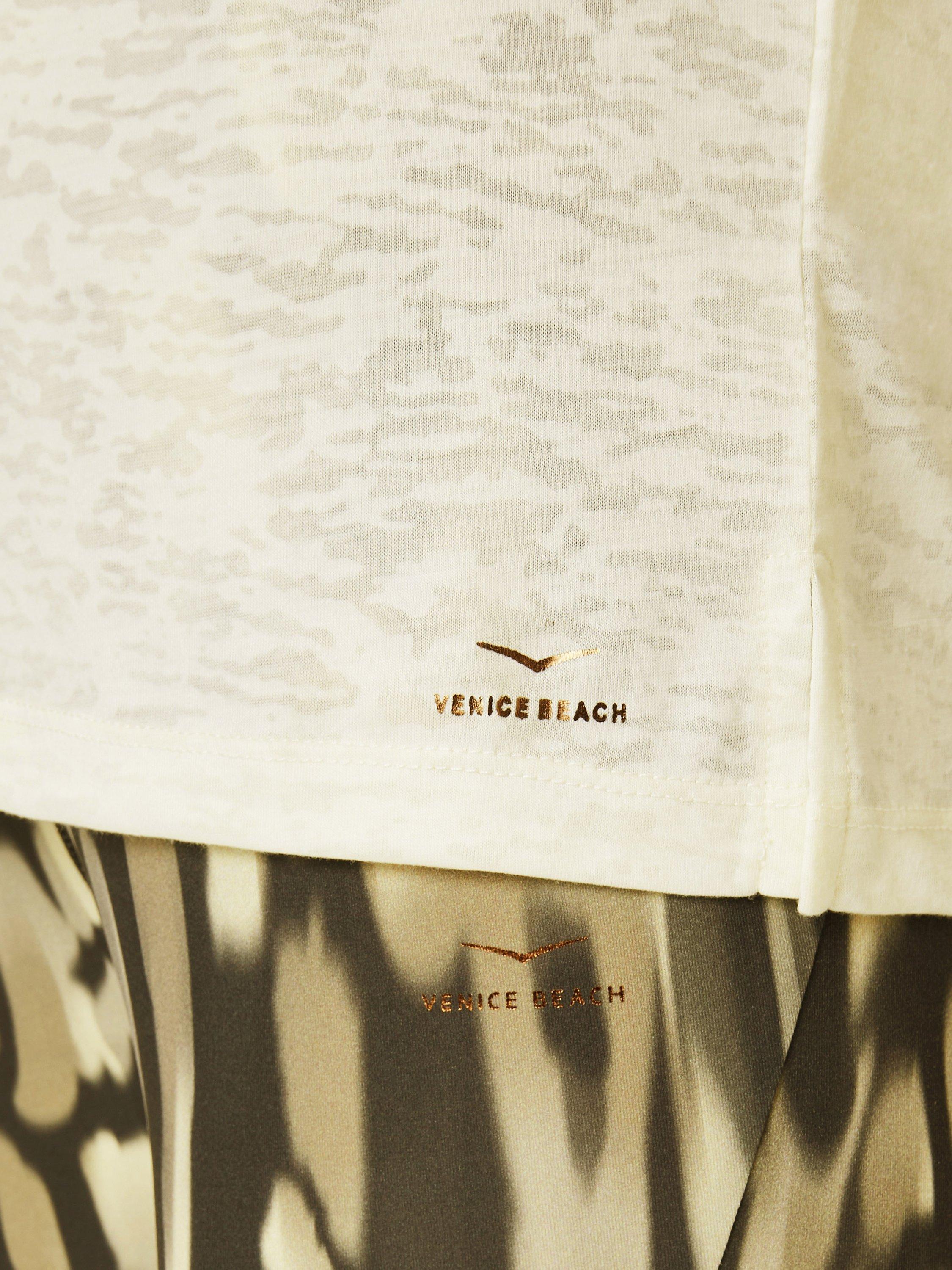 Product image 7 of 7, which shows Venice Beach Kayla T-Shirt, Pale Yellow, XS