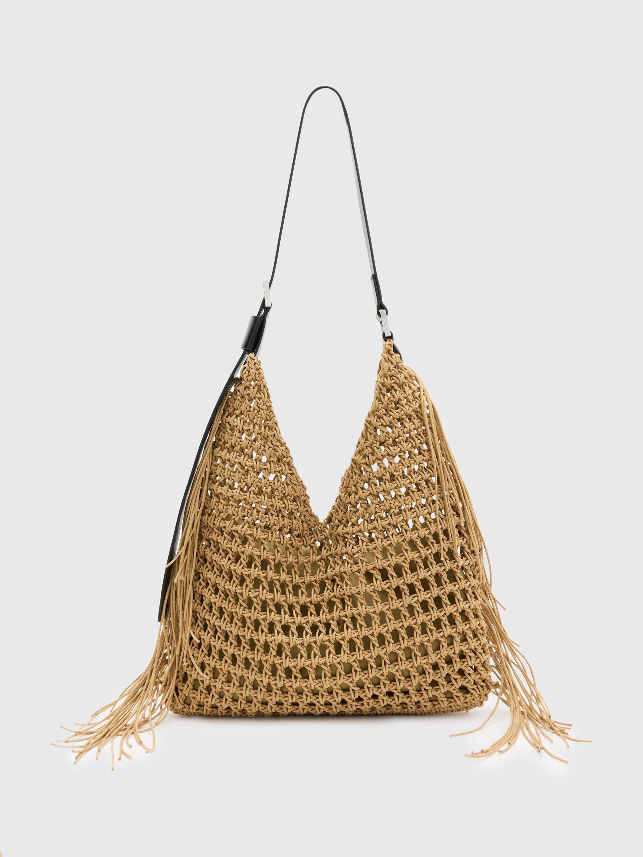 AllSaints Sabine Shoulder Bag, Almond, One Size