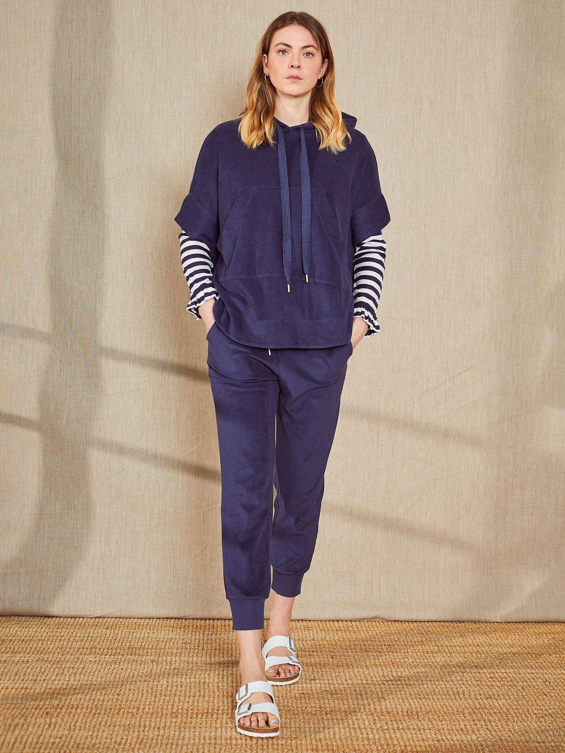 Cape Cove Cari Towel Joggers, Navy