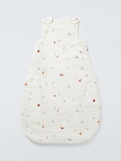 John Lewis Baby Shapes Sleeping Bag, 2.5 Tog, Multi, 0-6 months