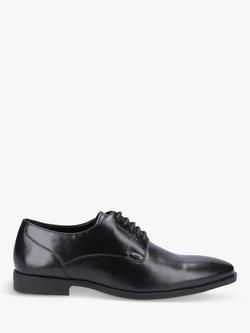 Hush Puppies Ezra Leather Lace Up Shoes, Black, Black