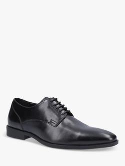Hush Puppies Ezra Leather Lace Up Shoes, Black - view 2, Black