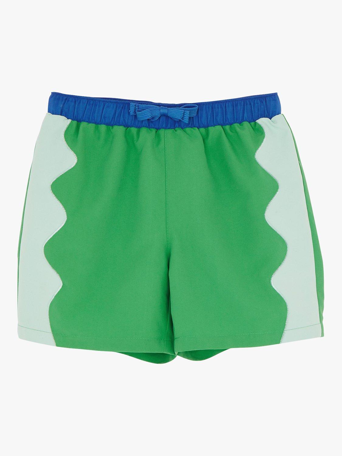 Angels by Accessorize Kids' Wave Swim Shorts, Green/Multi