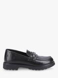 Hush Puppies Kids' Lydia Senior Leather Loafers, Black