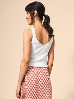 White Stuff Seabreeze Embroidered Vest - view 2, White