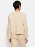 Jigsaw Heavy Crepe Short Jacket, Cream