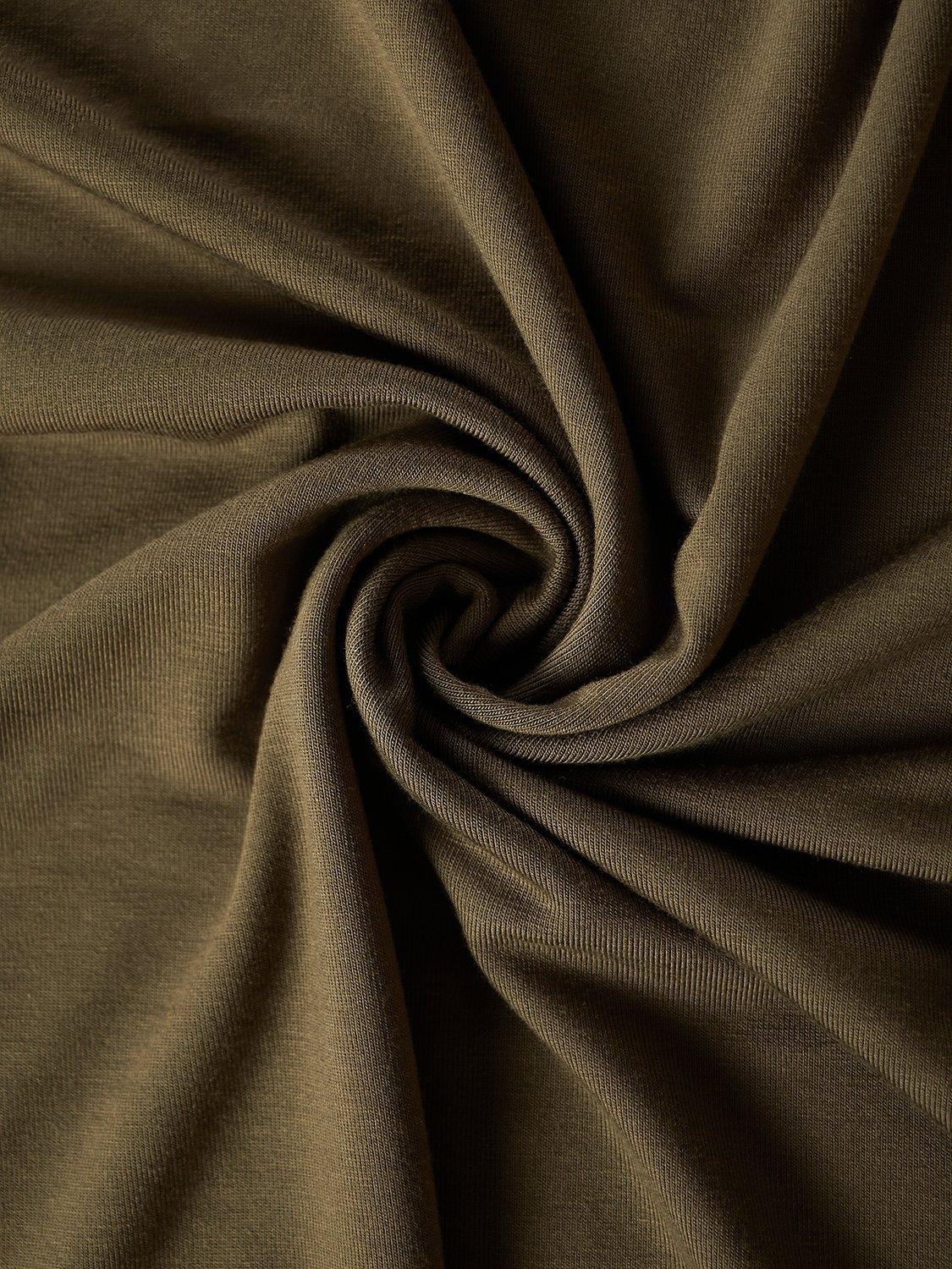 Product image 2 of 2, which shows Aab Premium Jersey Hijab, Matte Khaki, One Size