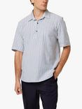 Peregrine Cabin Short Sleeve Shirt, Blue/White