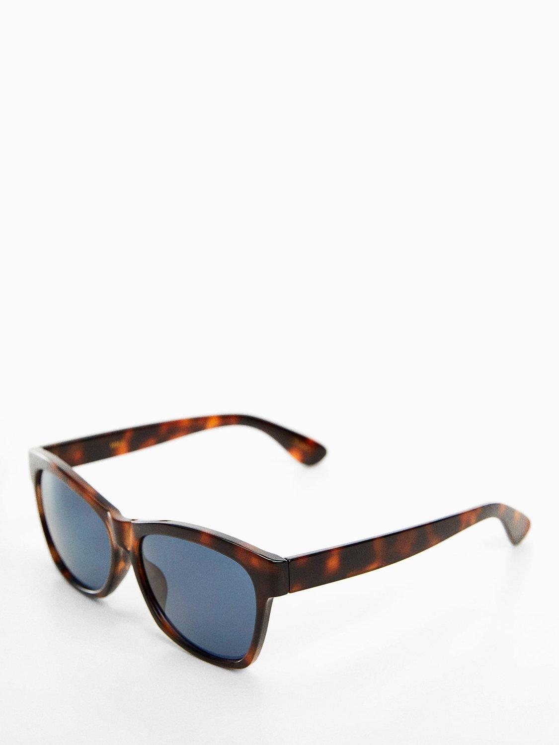 Mango Women's Milan D-Frame Sunglasses, Tortoiseshell/Blue, One Size