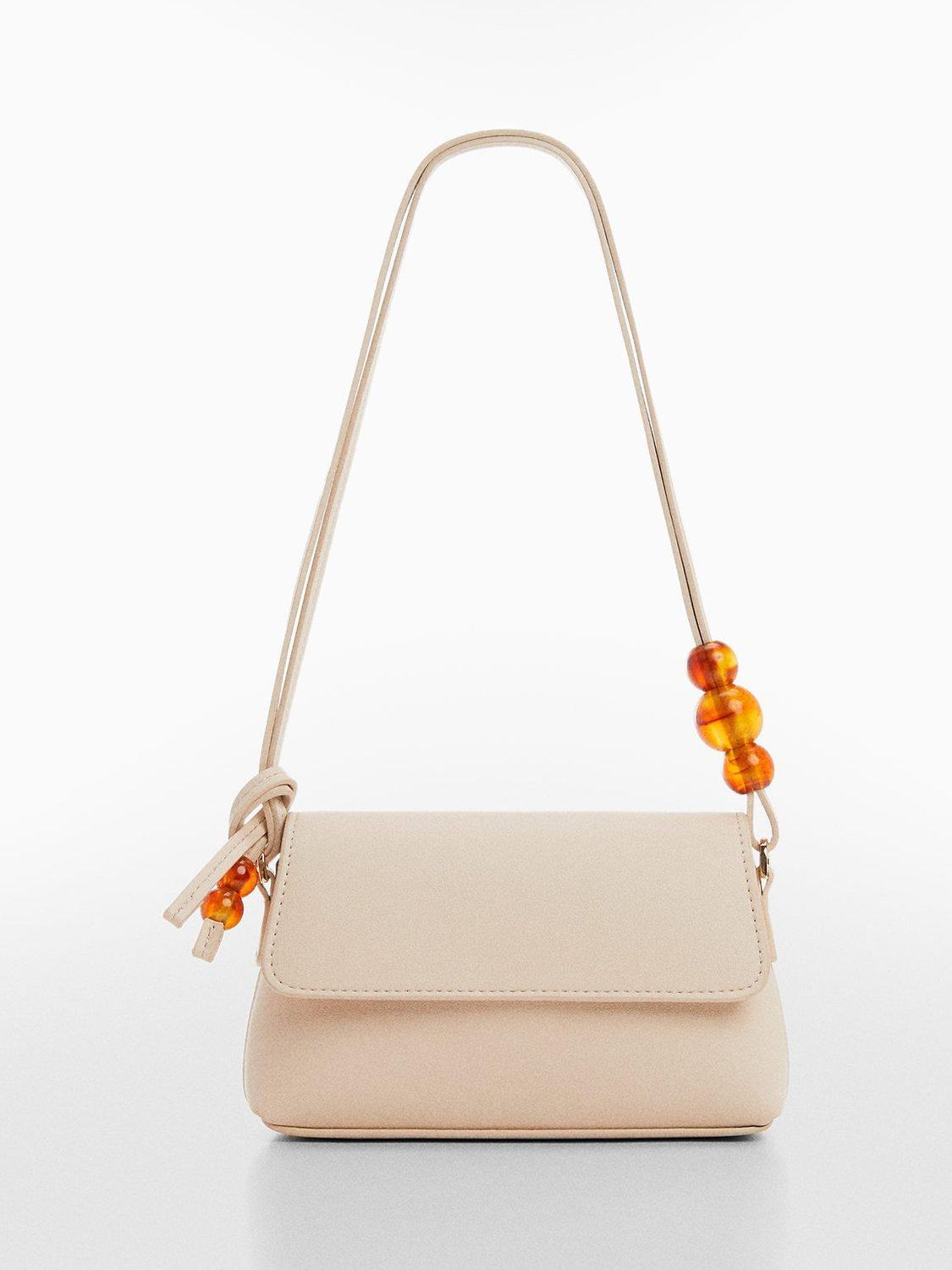 Mango Pachuru Mini Shoulder Bag, Light Beige, One Size