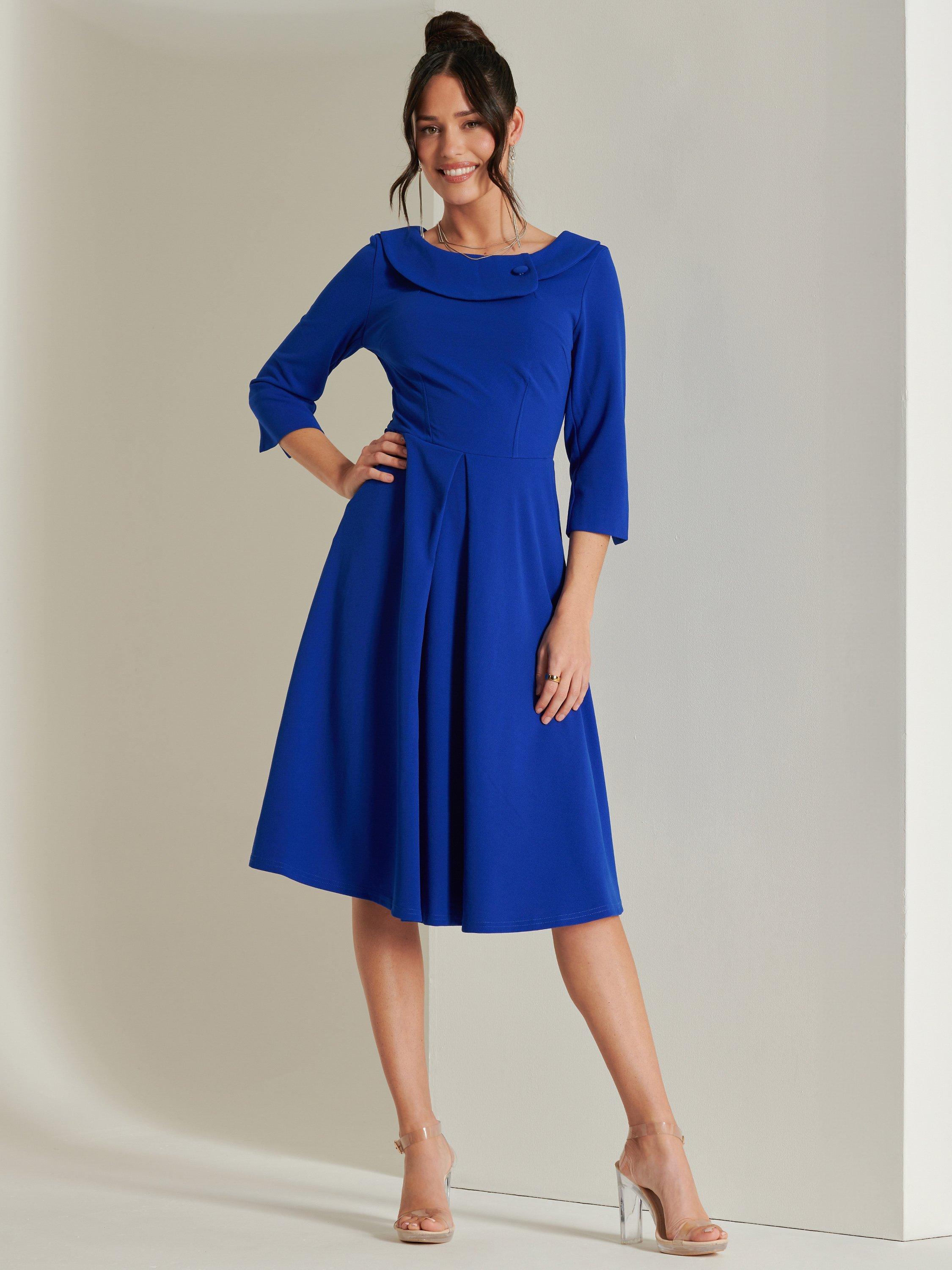 John lewis cobalt blue dress hotsell