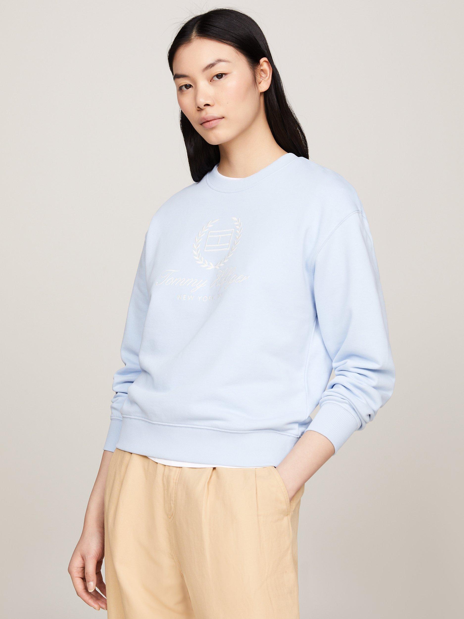 Tommy Hilfiger Logo Sweatshirt, Breezy Blue
