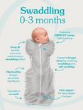 Love to Dream Swaddle Up Baby Sleeping Bag, 1.0 Tog, Dusty Pink