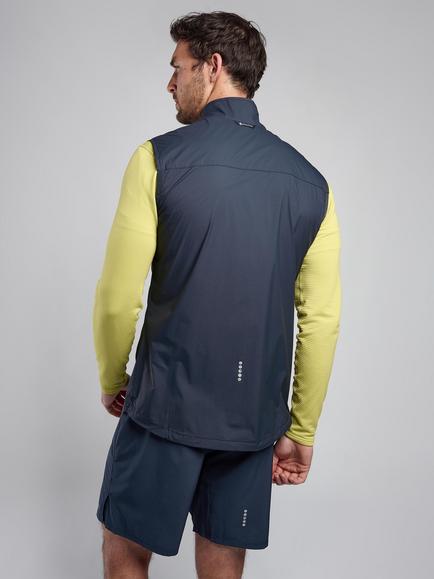 Montane Men's Featherlite Windproof Gilet - view 2, Eclipse Blue