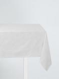 John Lewis Snowflake Woven Tablecloth, Silver